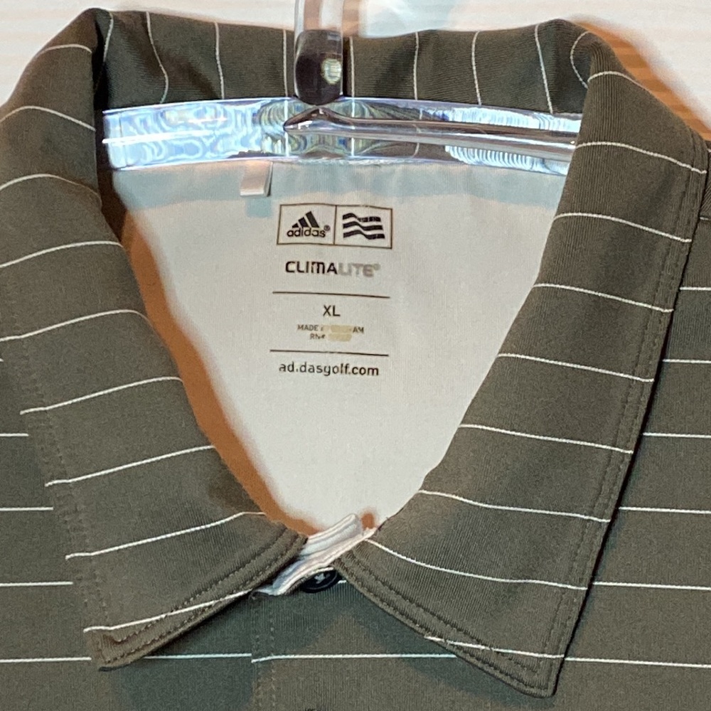 Adidas Climalite Golf Polo XL Grey - Picture 2 of 7